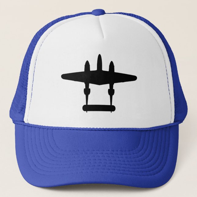 Gorra De Camionero Relámpago P-38 (Anverso)