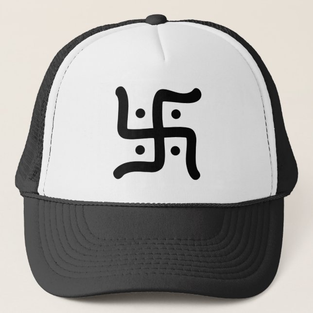 Gorra De Camionero religión hindú tradicional india del símbolo de la (Anverso)