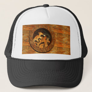 Gorra De Camionero relojería de madera
