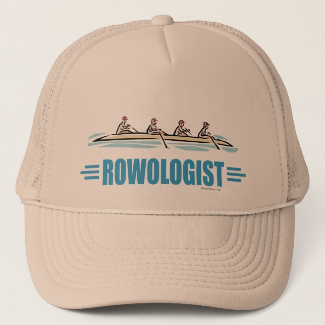 Gorra De Camionero Remo humorístico (Anverso)