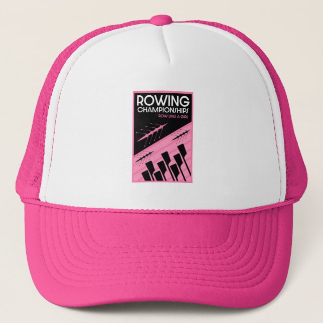 Gorra De Camionero Remo internacional femenino (Anverso)