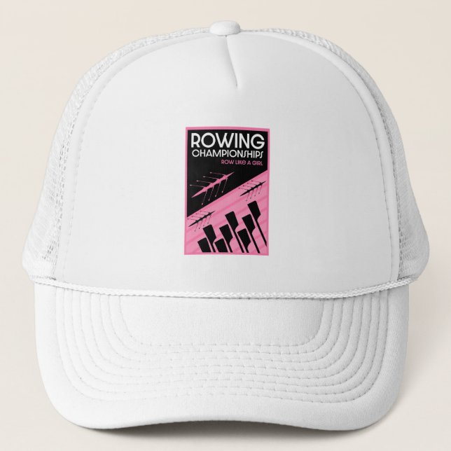Gorra De Camionero Remo internacional femenino (Anverso)