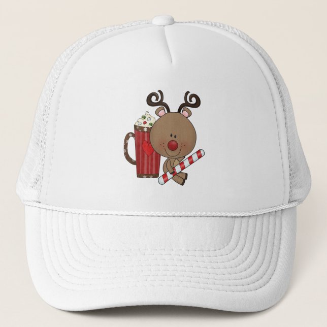 Gorra De Camionero Reno de Rudy con cacao (Anverso)