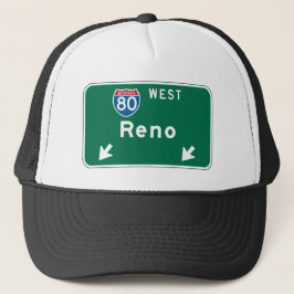 Gorra De Camionero Reno, señal de tráfico del nanovoltio