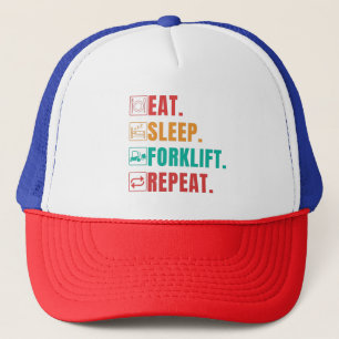 GORRA DE CAMIONERO REPETICIÓN DE LA REPETICIÓN DEL ASCENSOR DEL SUEÑO