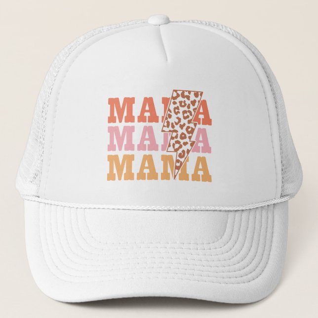 Gorra De Camionero Repetir "Mamá" rusa (Anverso)