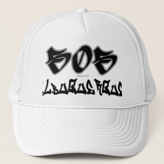 Gorra De Camionero Representante Albuquerque (505) (Anverso)