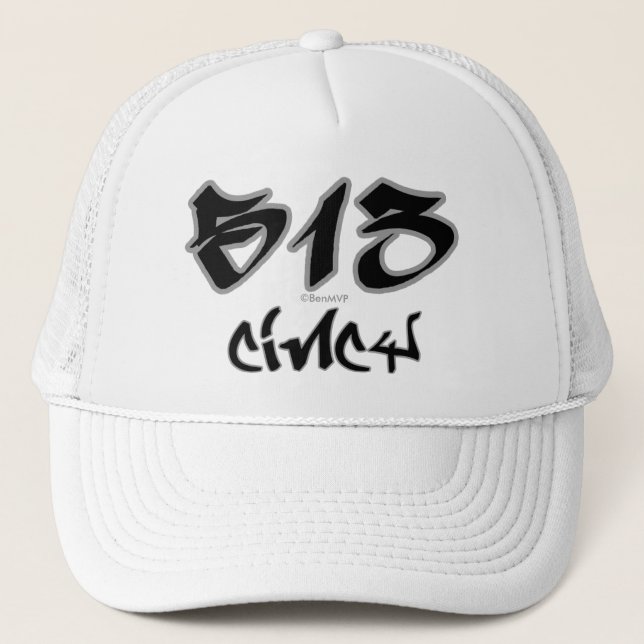 Gorra De Camionero Representante Cincy (513) (Anverso)