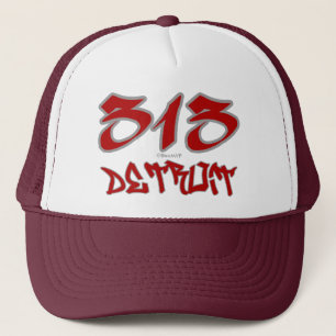 Gorra De Camionero Representante Detroit (313)