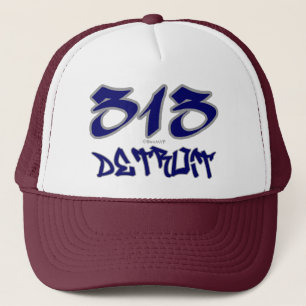 Gorra De Camionero Representante Detroit (313)