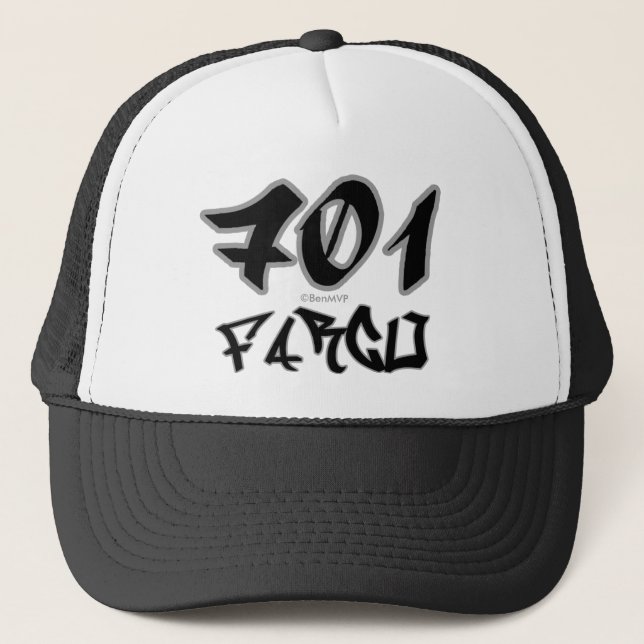 Gorra De Camionero Representante Fargo (701) (Anverso)
