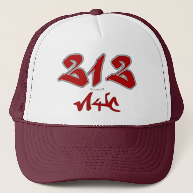 Gorra De Camionero Representante NYC (212) (Anverso)