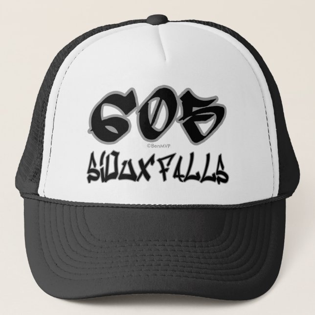Gorra De Camionero Representante Sioux Falls (605) (Anverso)