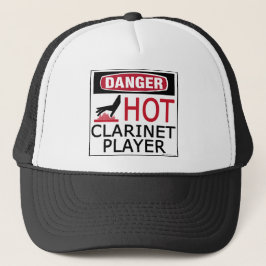 Gorra De Camionero Reproductor de Clarinet caliente