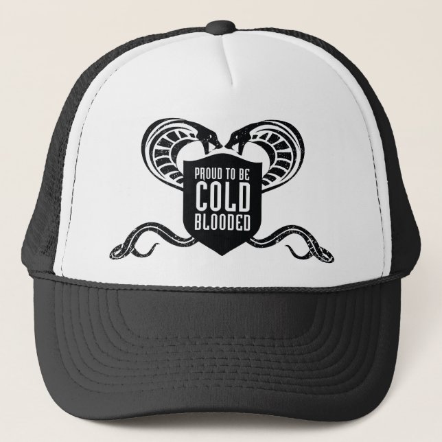 Gorra De Camionero Reptil Logo_Cold (Anverso)