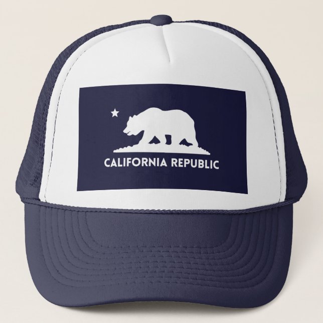 Gorra De Camionero República California (Anverso)