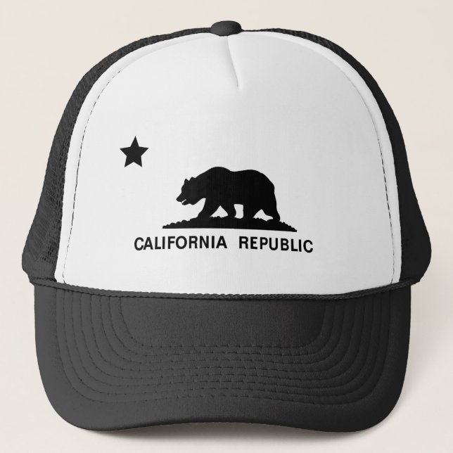 Gorra De Camionero República California (Anverso)