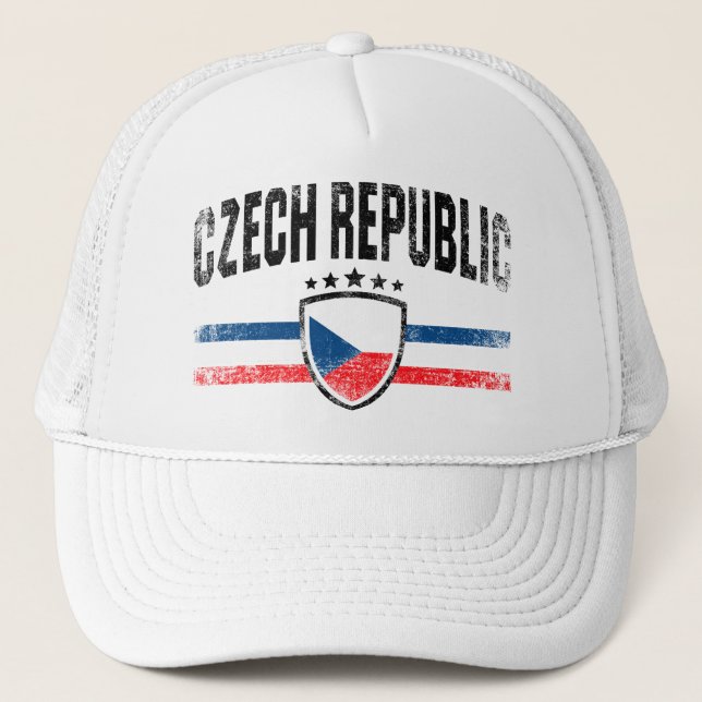 Gorra De Camionero República Checa (Anverso)