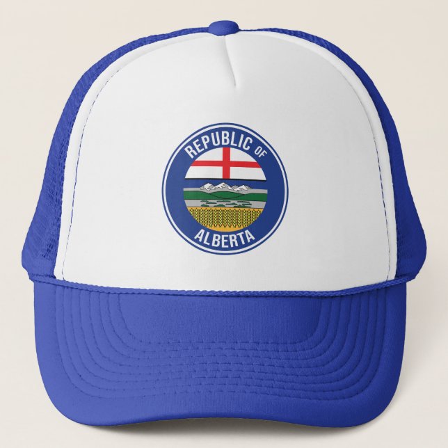 Gorra De Camionero República de Alberta WEXIT (Anverso)