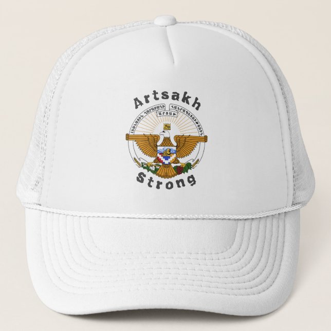 Gorra De Camionero República de Artsaj Fuerte (Anverso)