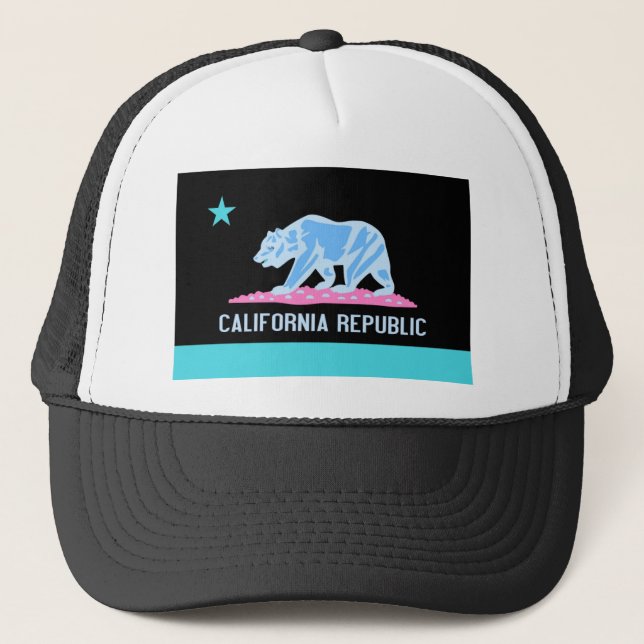 Gorra De Camionero República de California (Anverso)