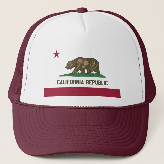 Gorra De Camionero República de California (Anverso)