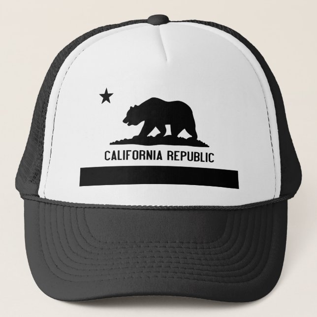 Gorra De Camionero República de California (Anverso)