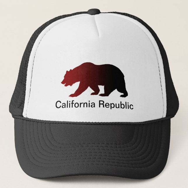 Gorra De Camionero República de California (Anverso)