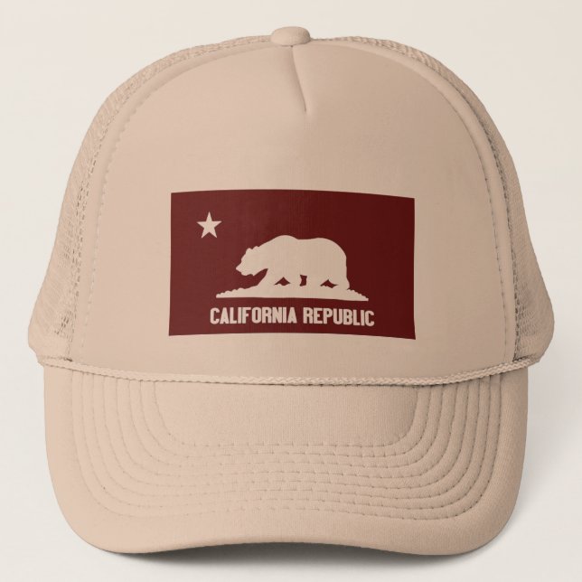 Gorra De Camionero República de California (Anverso)