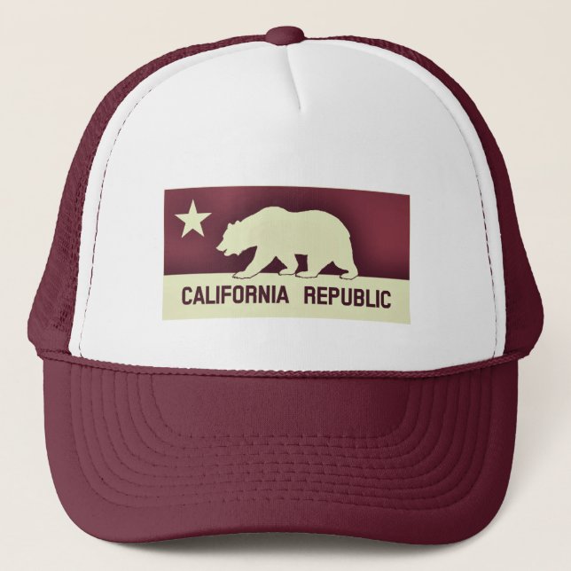 Gorra De Camionero República de California (Anverso)