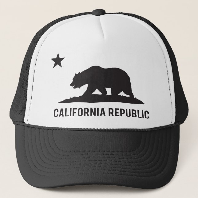 Gorra De Camionero República de California - básica (Anverso)