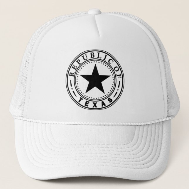 Gorra De Camionero República de Texas (Anverso)