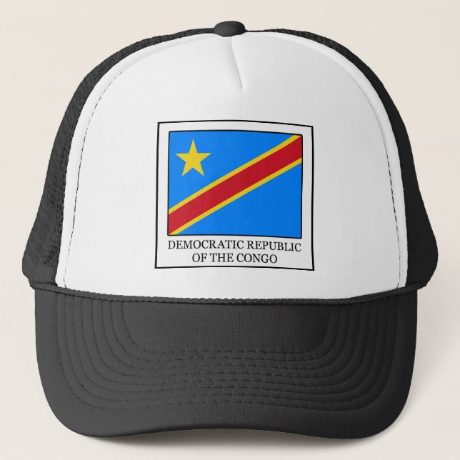 Gorra De Camionero República Democrática del Congo (Anverso)