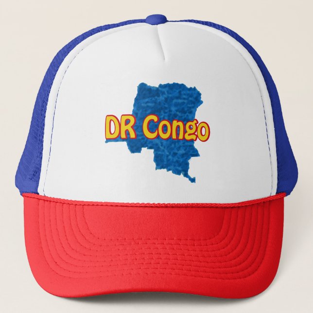 Gorra De Camionero República Democrática del Congo (Anverso)