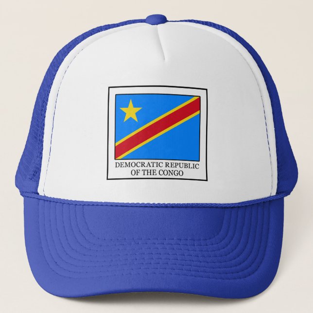 Gorra De Camionero República Democrática del Congo (Anverso)