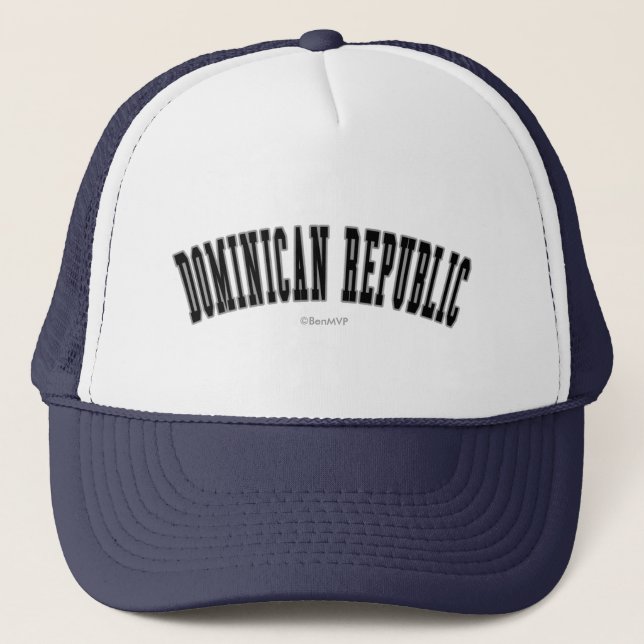 Gorra De Camionero República Dominicana (Anverso)