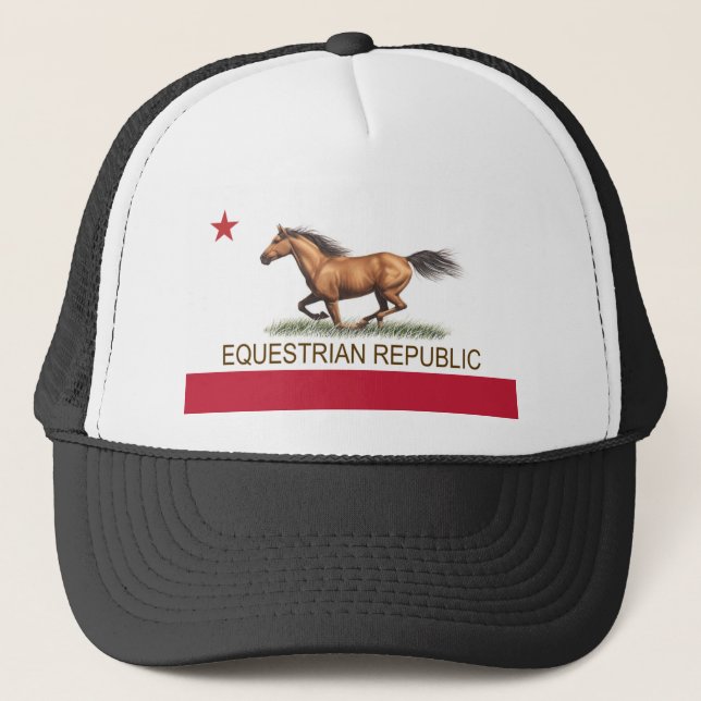 Gorra De Camionero República ecuestre (Anverso)