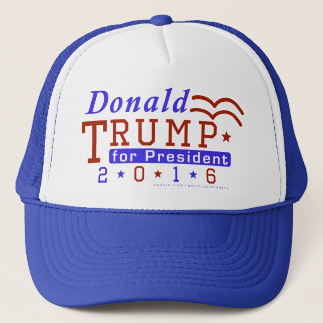 Gorra De Camionero Republicano 2016 del presidente elección de Donald (Anverso)