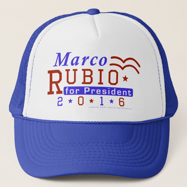 Gorra De Camionero Republicano 2016 del presidente elección de Marco (Anverso)