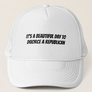 Gorra de camionero republicano divorciada