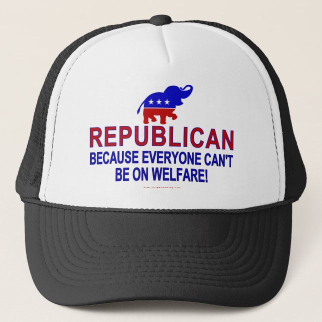 Gorra De Camionero Republicano porque… (Anverso)