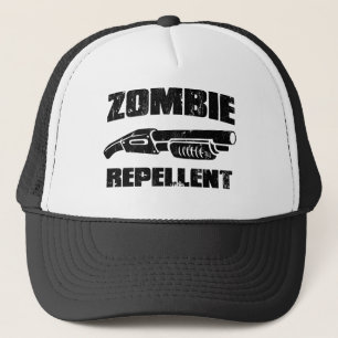 Gorra De Camionero repulsivo del zombi - la escopeta
