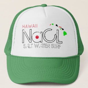 Gorra De Camionero RESACA HAWAII del AGUA SALADA del NaCL