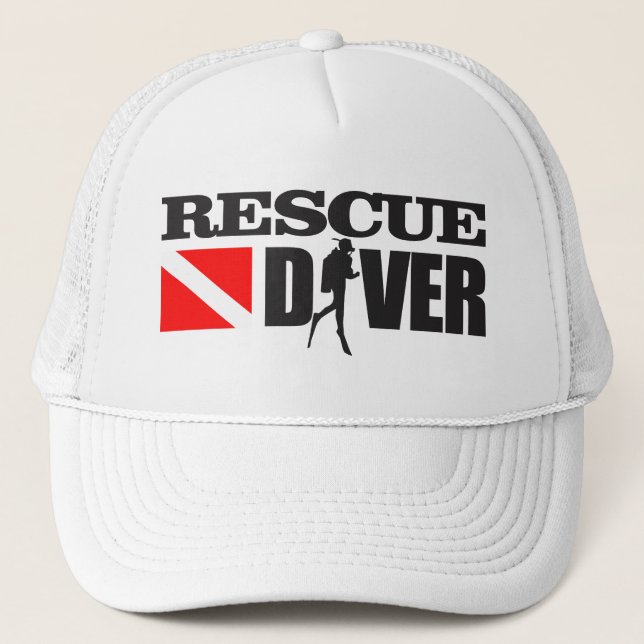 Gorra De Camionero Rescue Diver 2 (Anverso)