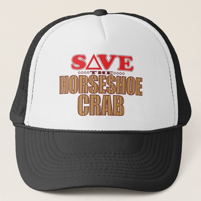 Gorra De Camionero Reserva del cangrejo de herradura (Anverso)