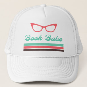 Gorra De Camionero Reserva una abe con gafas de ojos de gato y barras