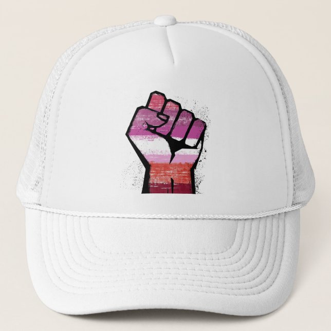 Gorra De Camionero Resistencia Lesbiana (Anverso)