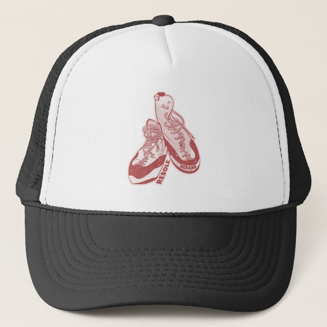 Gorra De Camionero Resole de zapatos de escalada de roca (Anverso)