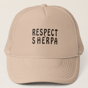 Gorra De Camionero "Respete alpinismo del Sherpa"