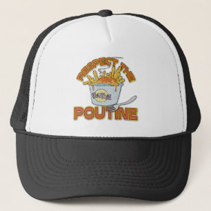 Gorra De Camionero Respete el Poutine